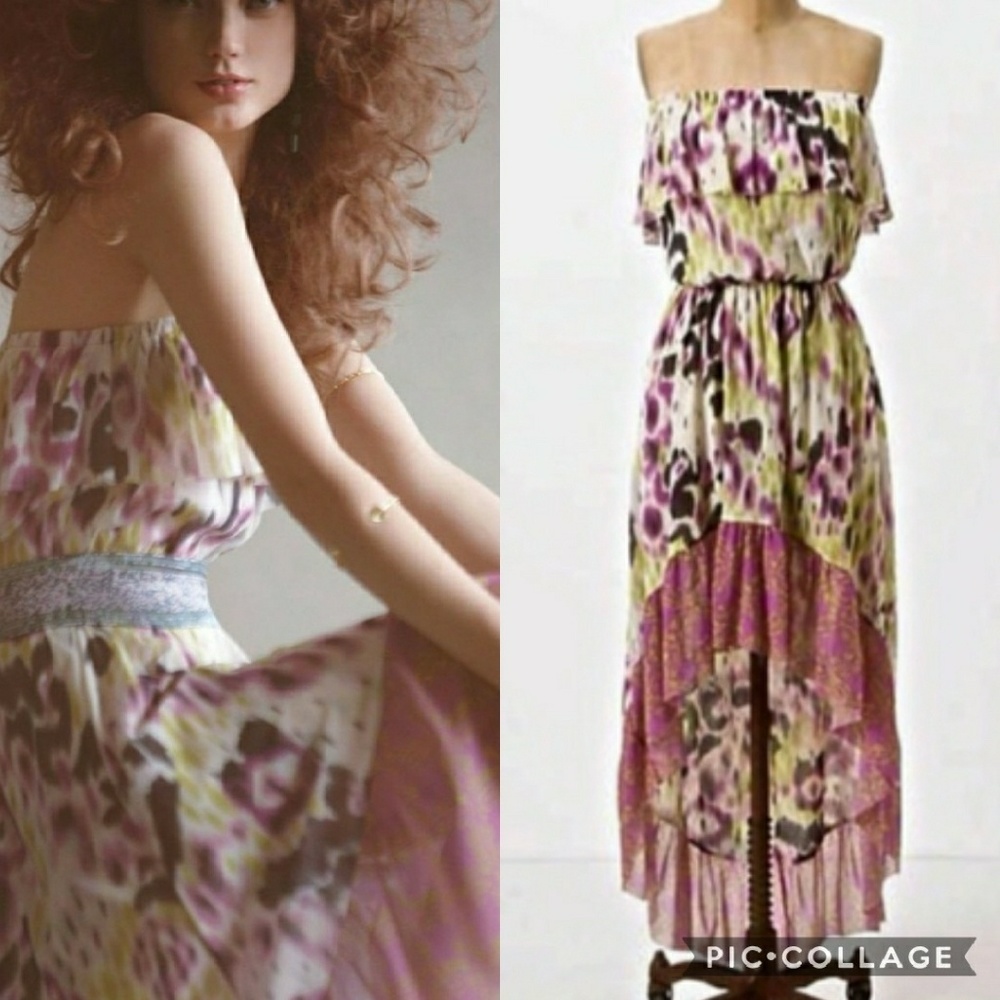 Anthropologie Lilka Ostara Mesh Dress